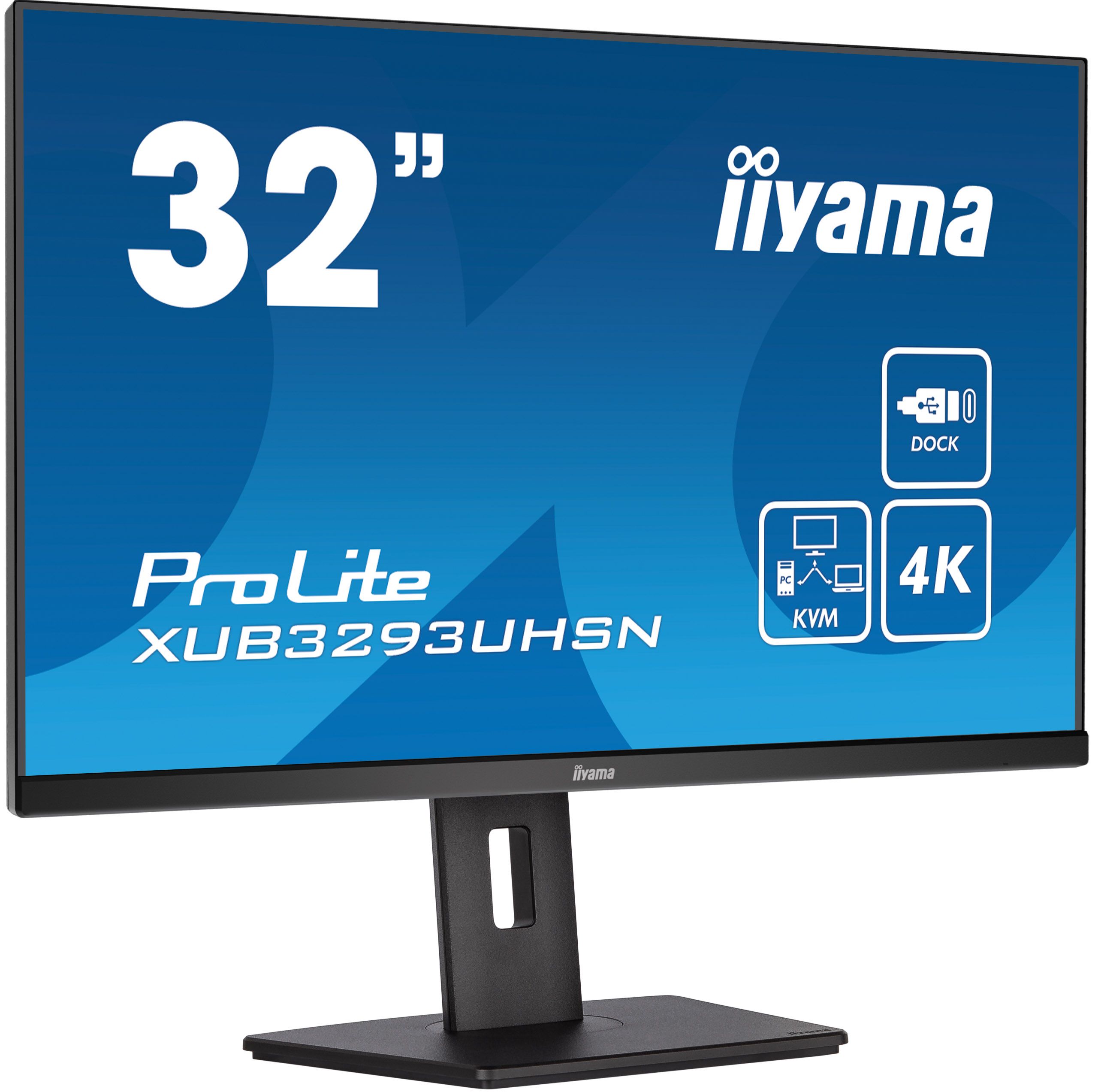 Monitor 31.5 inch IIyama XUB3293UHSN-B5 3840 x 2160 pixeli, 60 Hz, n