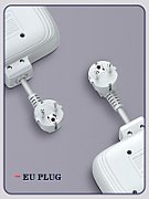Prelungitor cu Protectie Serioux QC3.0. Parametri nominali: 2500W-10A(Max) 250V Intrare: AC100-250V 10A 50/60HZ Ieșire PD: 5V=3A 9V=2.22A 12V=1.67A 20W (MAX) Ieșire QC: 5V-3A 9V=2A 12V=1.5A 18W (MAX) Ieșire Auto-ID: 5V-2.4A 12W (MAX) Putere totală: 20W MAX