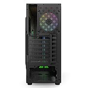 Desktop PC Spacer Custom Midi Tower, Intel Core i5-12400 (6 C / 12 T, 2.5 GHz - 4.4 GHz, 18 MB cache, 65 W), 8 GB DDR4, 512 GB SSD, Fara unitate optica, Intel Intel UHD Graphics 730 Partajata, 250 W, Fara sistem de operare