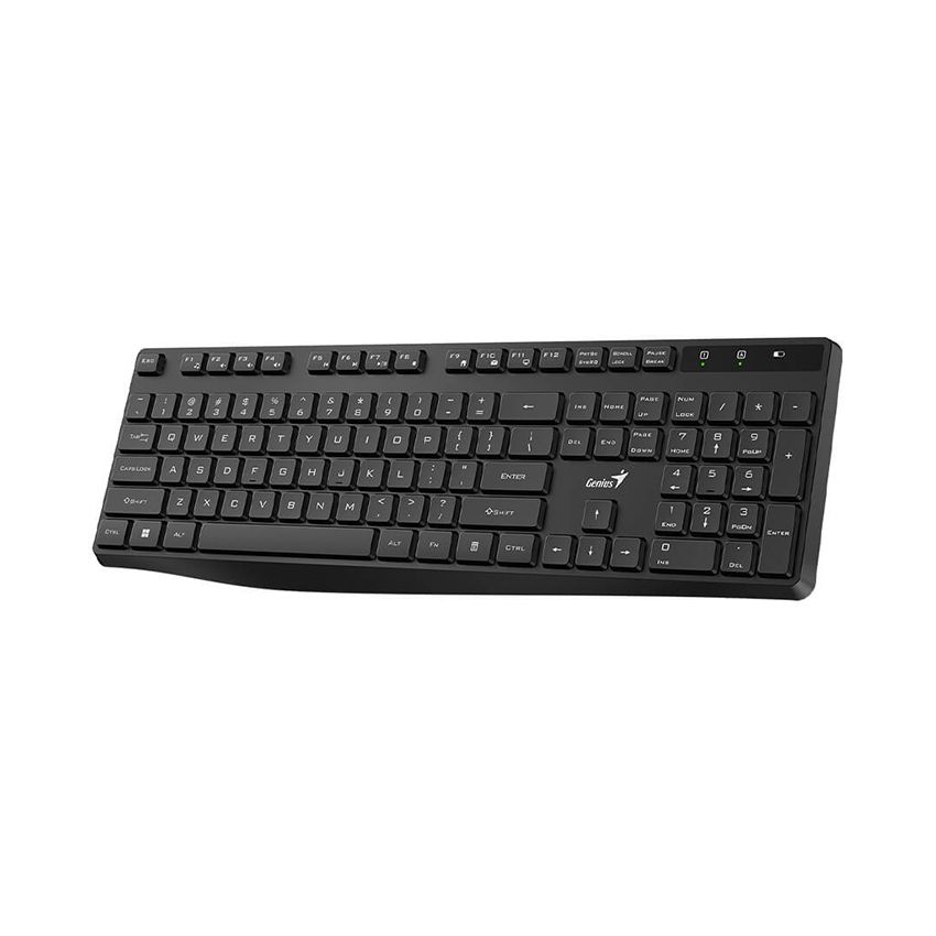 TASTATURA GENIUS wireless, multimedia, 104 taste + 11 taste multimedia (functii),  USB, negru,  KB-7200   31320002400   (timbru verde 0.8 lei)