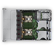 Server HPE ProLiant DL385 Gen11, Rack 2U, AMD EPYC 9224 (24 C / 48 T, 2.50 GHz - 3.70 GHz, 64 MB cache, 200 W), 32 GB DDR5 ECC, 8 x SFF, HPE MR408i-o Gen11, Fara, 1000 W