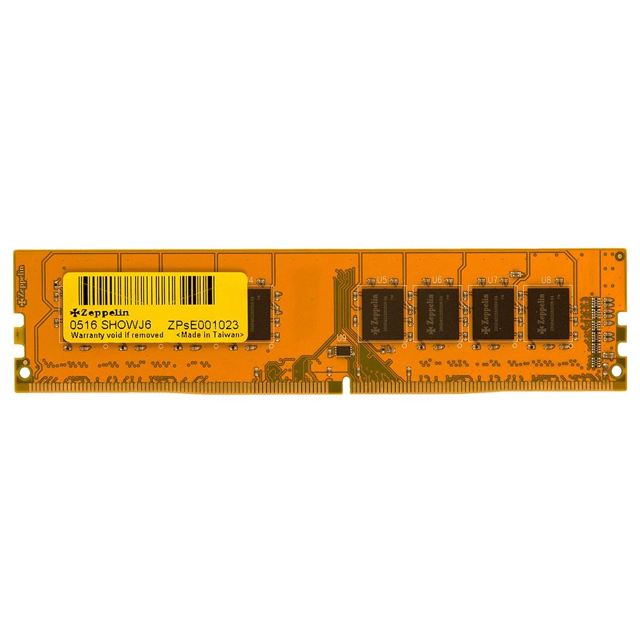 Memorie Zeppelin 16 GB DDR4 2133 MHz CL15, Galben