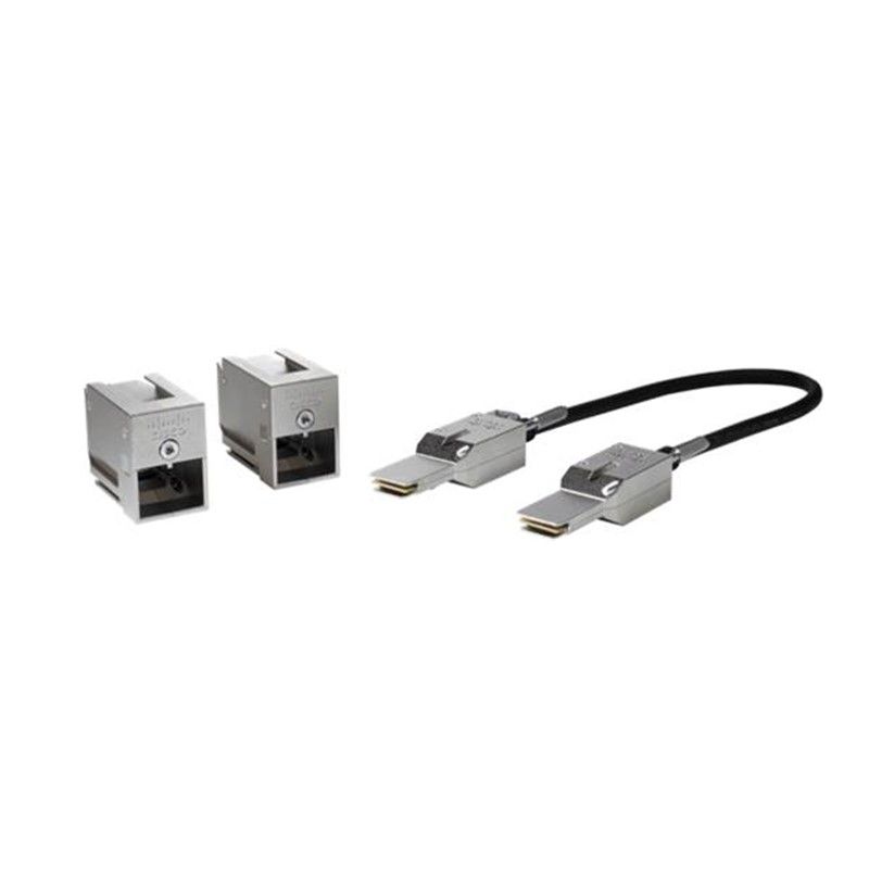 Cisco C9200L-STACK-KIT= fibre optic cable 0.48 m Black, Grey