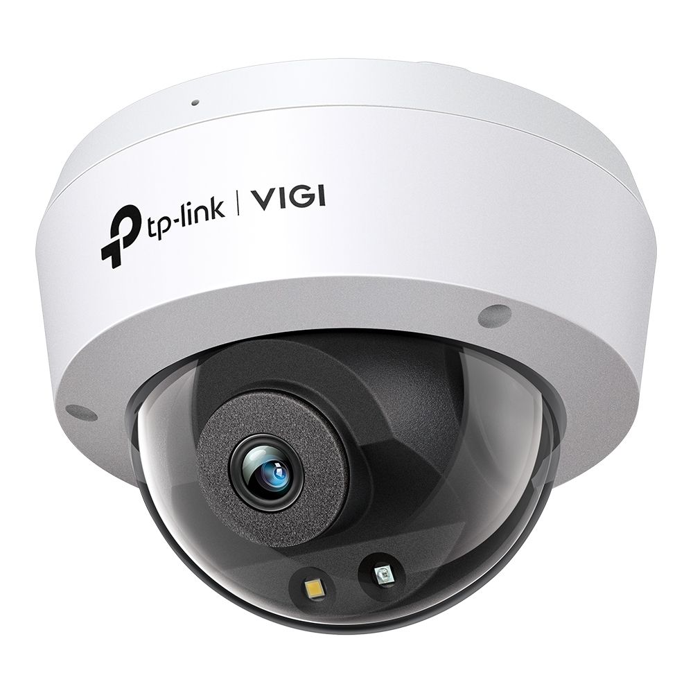 TP-Link Camera IR de supraveghere Dome pentru exterior VIGI C250(4MM), Senzor imagine: CMOS 1/2.7 , Lentila 4mm, F1.6, Weatherproof: IP67,IK10,  Infrarosu: 30m, Unghi vizualizare: Horizontal FOV: 90°, Vertical FOV: 48°, Diagonal FOV: 107°, Detectare: 80m, Observare:33m, Recunoastere: 16m