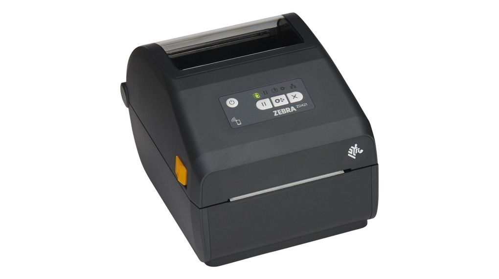 Thermal transfer printer Zebra ZD421 300 dpi, USB, USB Host, Ethernet, BTLE5, EU and UK Cords, Swiss Font, EZPL