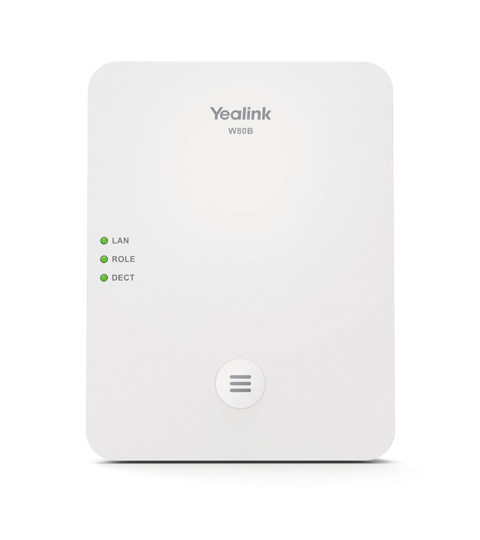 Yealink W80B stații de bază DECT Alb