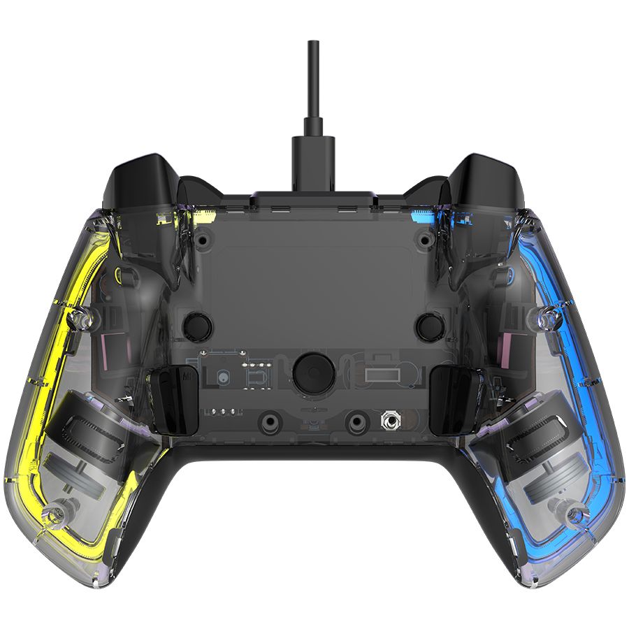 CANYON GP-02, Wired gamepad for Windows/PS3/Android media box/android tv set/Nintendo Switch, 2M cable, 152*110*55mm, 215g