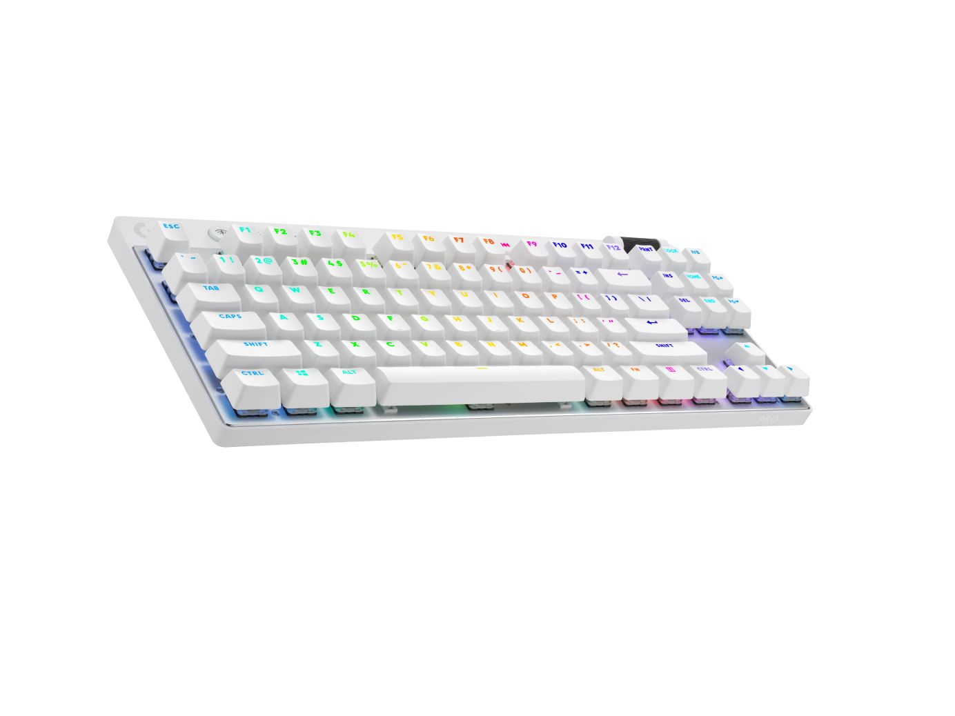 LOGITECH G PRO X TKL LIGHTSPEED Mechanical Gaming Keyboard - WHITE - US INT'L - TACTILE
