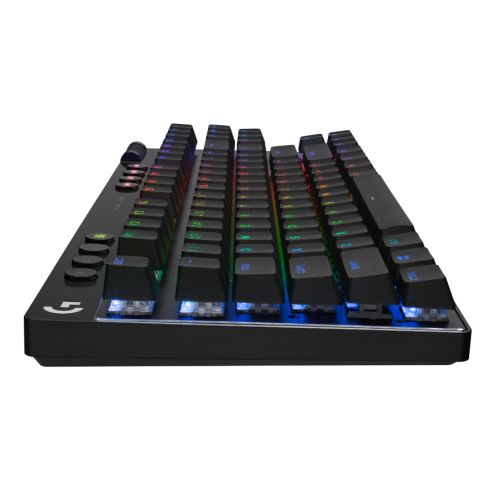 LOGITECH G PRO X TKL LIGHTSPEED Mechanical Gaming Keyboard - BLACK - US INT'L - TACTILE