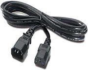 2.8m, 10A/100-250V, C13 to IEC 320-C14 Rack Power Cable