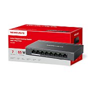 Switch Mercusys MS108GP, 8 porturi 10 / 100 / 1000 MBs