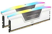 Memorie Corsair Vengeance 32 GB DDR5 6200 MHz CL36, kit 2 x 16 GB, XMP 3.0, Alb, RGB