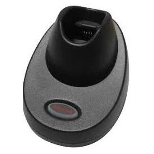 Voyager Base: Charge & Communication, RS232/USB/KBW/IBM host interfaces (cables sold separately)