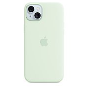 IPHONE 15 PLUS SILICONE CASE/WITH MAGSAFE SOFT MINT