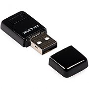 ADAPTOR RETEA TP-LINK wireless,  Mini, de la 1 port USB2.0 la 1 antena interna,  300Mbps, 2.4GHz,  TL-WN823N  (include timbru verde 0.15 lei) / 45502442