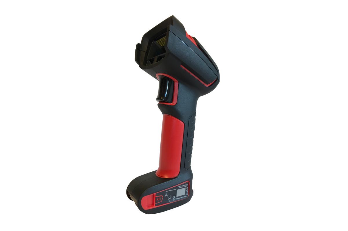 USB Kit: Tethered. Ultra rugged/industrial. 1D, PDF417, 2D, XR (FlexRangeâ„¢) focus, with vibration. Red scanner (1990iXR-3) & USB 3m cable.