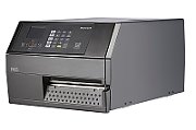 PX65A, Ethernet, Rewinder + label taken sense,TT 300 DPI, US & EU Power Cord
