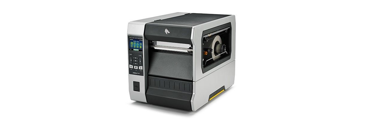 TT Printer ZT620 6 , 300 dpi, Euro and UK cord, Serial, USB, Gigabit Ethernet, Bluetooth 4.0, USB Host, Cutter, Color, ZPL