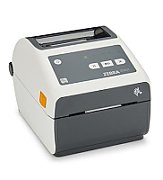 Thermal Transfer Printer (74/300M) ZD421, Healthcare 300 dpi, USB, USB Host, Ethernet, BTLE5, EU and UK Cords, Swiss Font, EZPL
