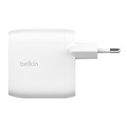 60W DUAL USB-C CHARGER WITH/POWER DELIVER WHITE