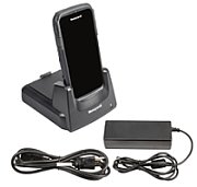 Kit includes Dock, Power Supply and EU Power Cord. For recharging computer & battery. Supports USB client.