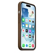 IPHONE 15 FINEWOVEN CASE/WITH MAGSAFE - TAUPE