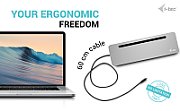 I-TEC USB-C ERGO DOCK + CHARGER/3X LCD + CHARGER 100W (BUNDLE)