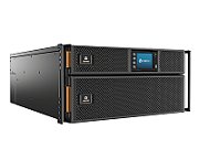 UPS Vertiv GXT5-6000IRT5UXLN, 6000 VA, 6000 W, on-line double-conversion, 6x C13, 2x C19, LCD, Rack 5U, Negru
