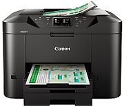Imprimanta multifunctionala inkjet color Canon MB2750, A4, duplex, ADF, USB 2.0, Wi-Fi, 24 ppm negru, 15.5 ppm color