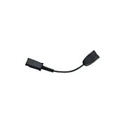HP Poly 6 Pin QD headset to 4 Pin QD Audio Processor Cable (0.13M)