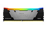 Memorie Kingston FURY Renegade 16 GB DDR4 3600 MHz CL16, kit 2 x 8 GB, XMP 2.0, Negru-argintiu, RGB