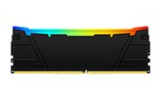 Memorie Kingston FURY Renegade 16 GB DDR4 3600 MHz CL16, kit 2 x 8 GB, XMP 2.0, Negru-argintiu, RGB