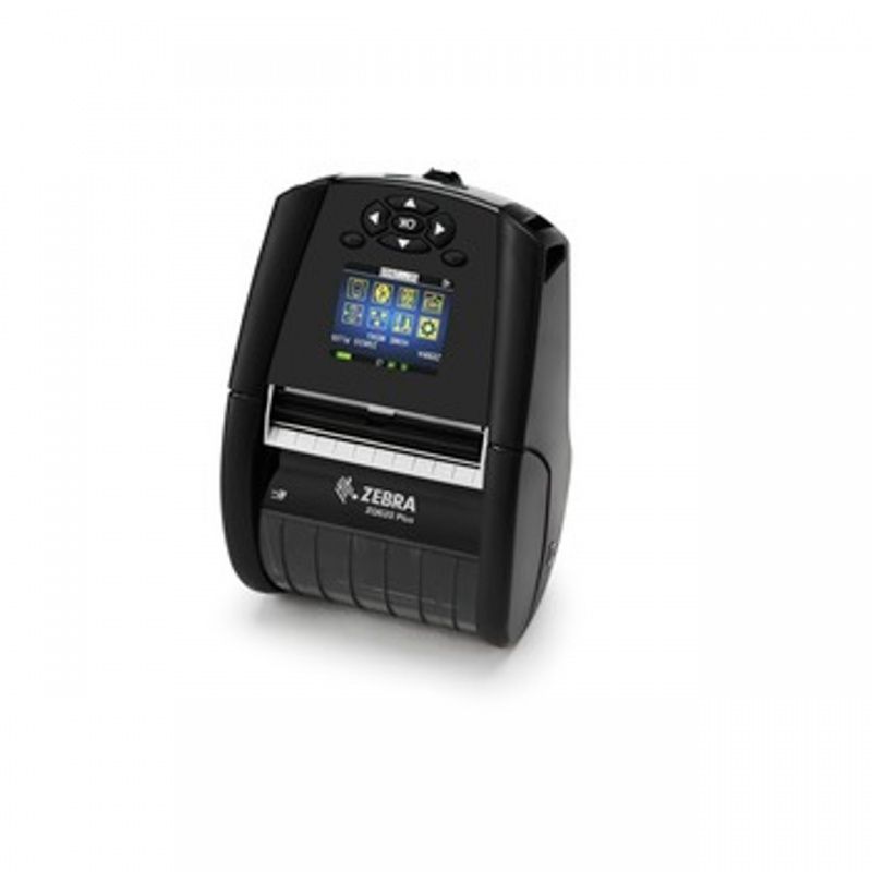 DT Printer ZQ620 Plus 3 /72mm English fonts,BT 4.x, Linered platen, 0.75  core, Group E, Shoulder strap, Belt clip