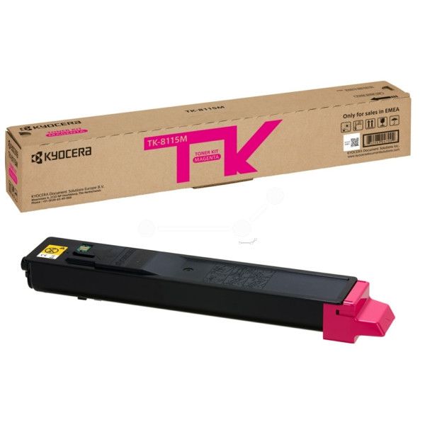 Cartus toner Kyocera 1T02P3BNL0 ,Magenta ,6000 pagini ,Original (TK-8115m)