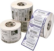 Label, Paper, 102x152mm Thermal Transfer, Z-Select 2000T, Coated, Permanent Adhesive, 25mm Core, Perforation
