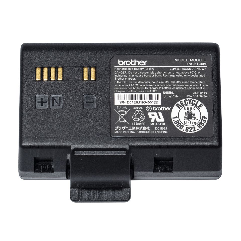 BATT PACK STD 3IN FOR RJ-LITE/SERIES