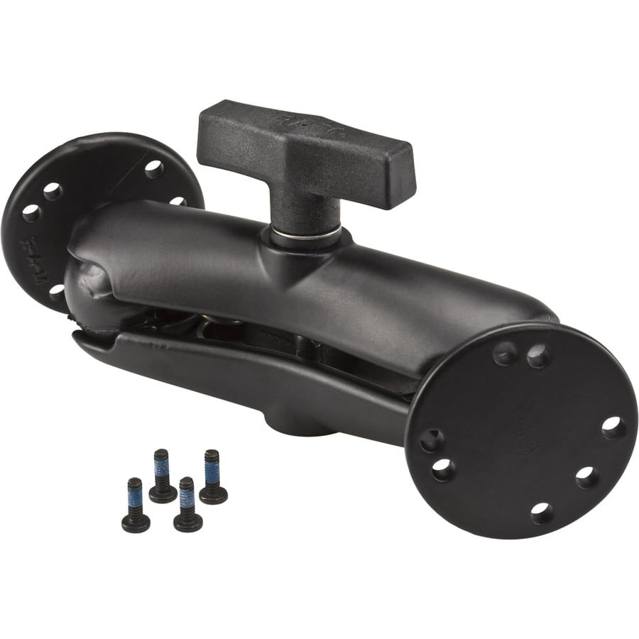 RAM mounting kit. Consists of one 4 ¾  adjustable pivot arm with two 1 ½  stainless steel balls and assembly hardware.