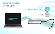 I-TEC USB 3.0 3X LCD NANO DOCK/USB 3.0 USB-C/TB3 LAN PD 100W