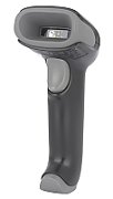 EMEA USB kit: Omni-directional, 1D, PDF, 2D, black scanner (1470g2D-6), Disinfectant Ready, flexible presentation stand