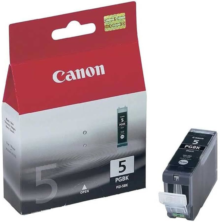 Cartus cerneala Canon 0628B001 ,Negru ,1640 pagini ,Original (PGI-5BK)