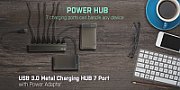 I-TEC USB 3.0 7-PORT HUB ALU./ACTIVE USB 2.0/1.1 COMP. 5GBPS