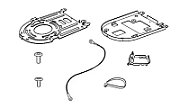 BRACKET FOR CEILING MOUNTING OF/PTZ 4K CAMERA (SPARE)