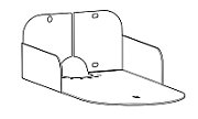 BRACKET FOR CEILING MOUNTING OF/PTZ 4K CAMERA (SPARE)