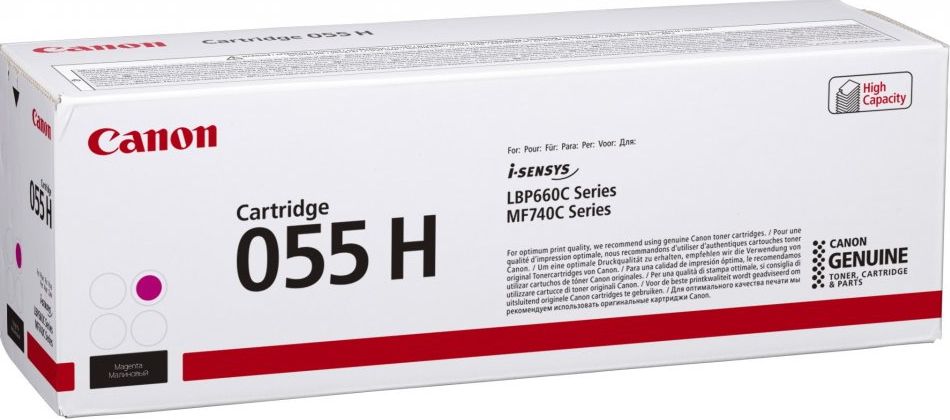 Cartus toner Canon 3018C002 ,Magenta ,5900 pagini ,Original (CRG055HM)