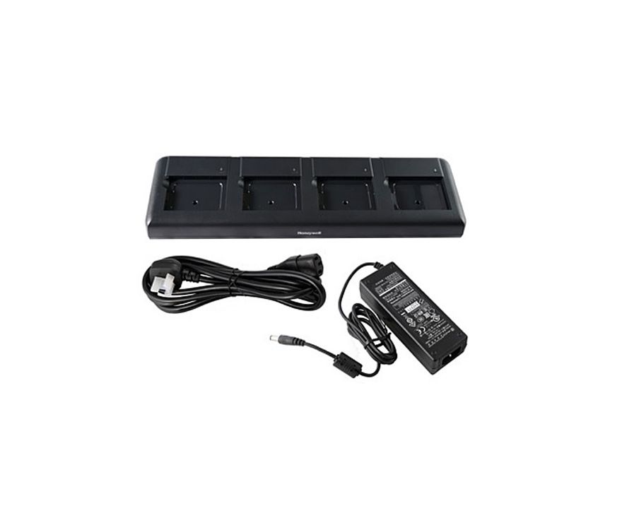 EDA52 Quad battery charger (-1 for U.S., -2 for Europe, -3 for UK, -5 for Aus)