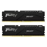 Memorie Kingston FURY Beast 16 GB DDR5 6000 MHz CL30, kit 2 x 8 GB, XMP 3.0 / EXPO, Negru