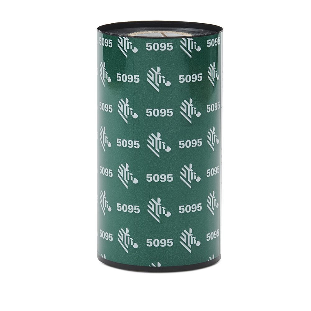 Resin Ribbon, 57mmx74m (2.24inx242ft), 5095 High Performance, 12mm (0.5in) core