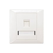 Faceplate Keystone RJ45,86x86, 2 porturi, EMTEX,  EMT-FP8686-2