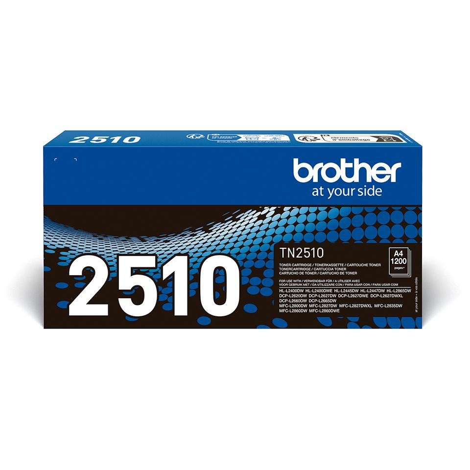 Cartus toner Brother TN2510 ,Negru ,1200 pagini ,Original (TN2510)