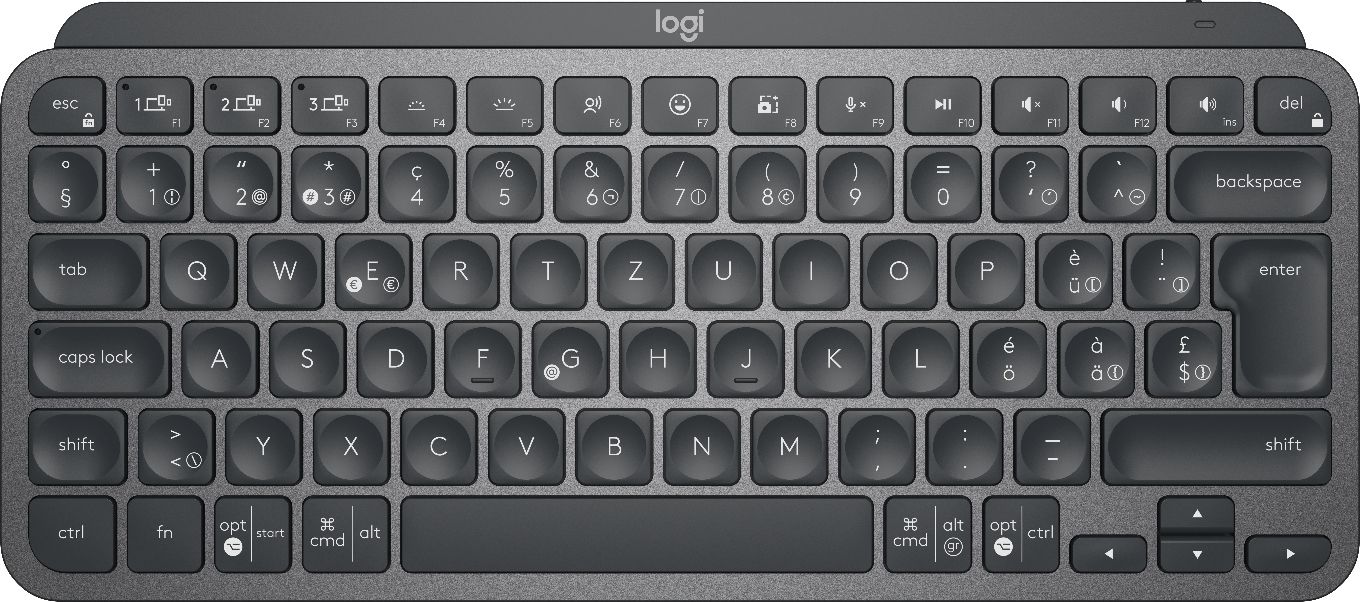 MXKEYS MINI WRLS ILLUMINATED KB/GRAPHITE - CH - CENTRAL